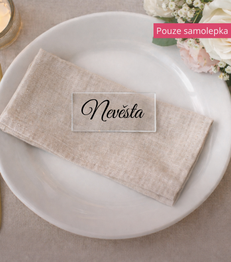 Samolepky na jmenovky