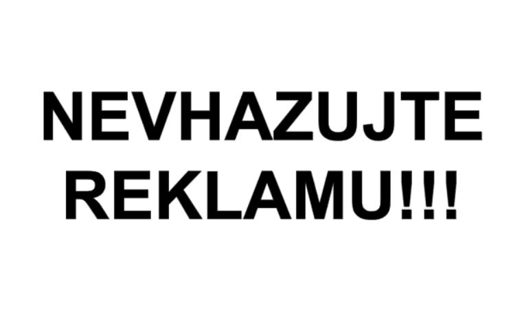 Samolepka na poštovní schránku