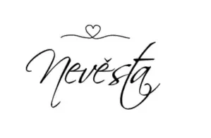 Nažehlovačka-nevěsta C 20 cm