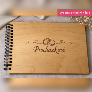 Fotoalbum s gravírováním – Prstýnky