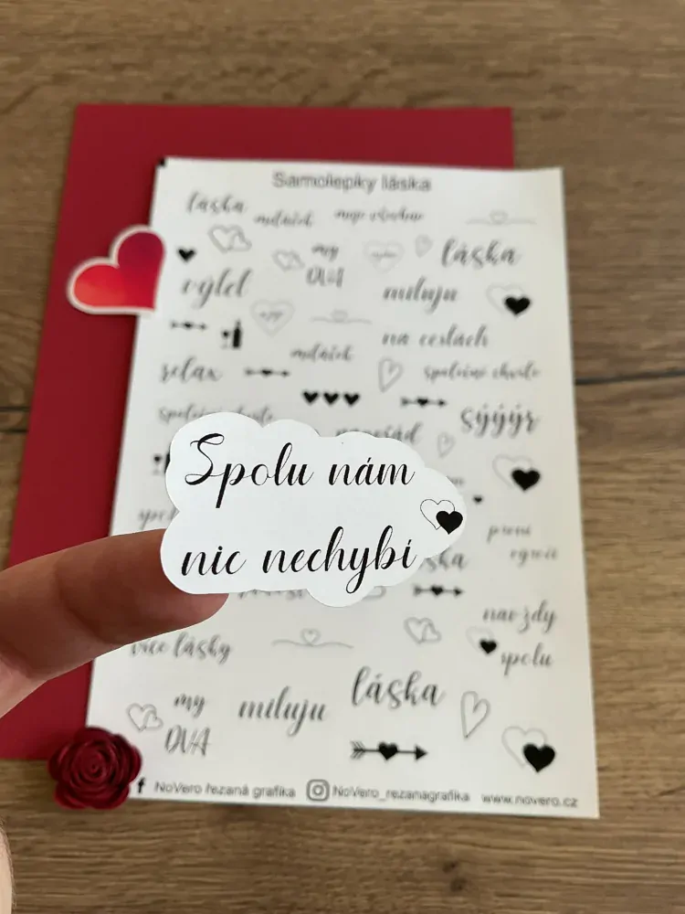 Samolepky láska
