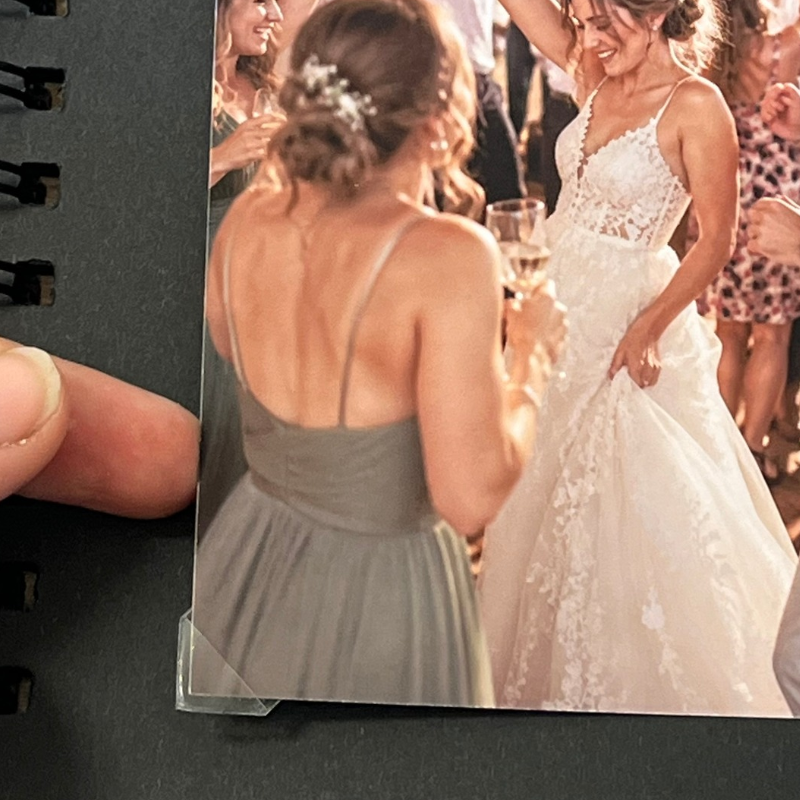 Transparentní fotorůžky na fotografie – 250 ks